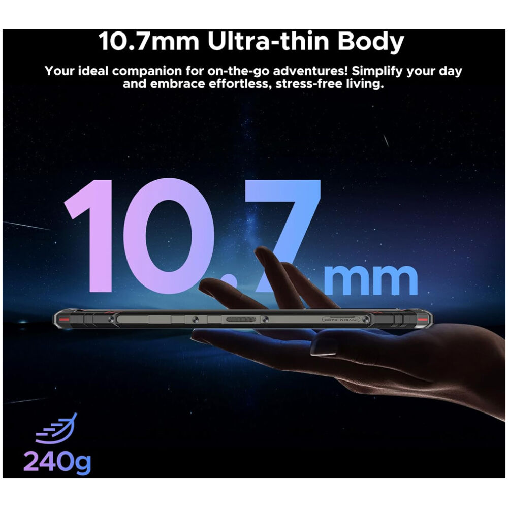 DOOGEE smartphone Blade 10, 6.56", 4/128GB, 5150mAh, IP68/IP69K, καμουφλάζ - Image 3