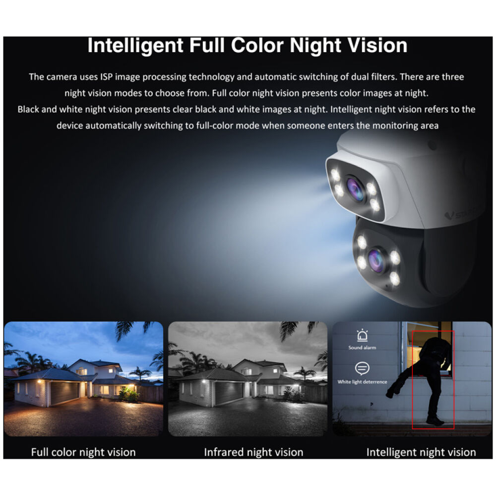 VSTARCAM smart κάμερα C622DR, dual lens, 2MP, WiFi, SD, PTZ, IP66 - Image 9