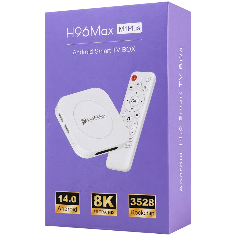 H96 MAX TV Box M1 Plus, 8K, 2/16GB, WiFi 6, Bluetooth, Android 14 - Image 10