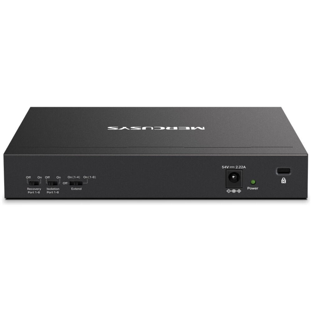MERCUSYS Desktop Switch MS110CMP, 8x 10/100Mbps PoE+, 2x Gigabit, Ver. 1.0 - Image 3