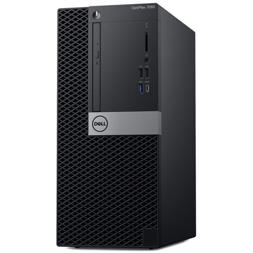 DELL PC OptiPlex 7060 MT, Refurbished Grade A Repainted, i5-8600, 16/256GB M.2, DVD-RW, FreeDOS