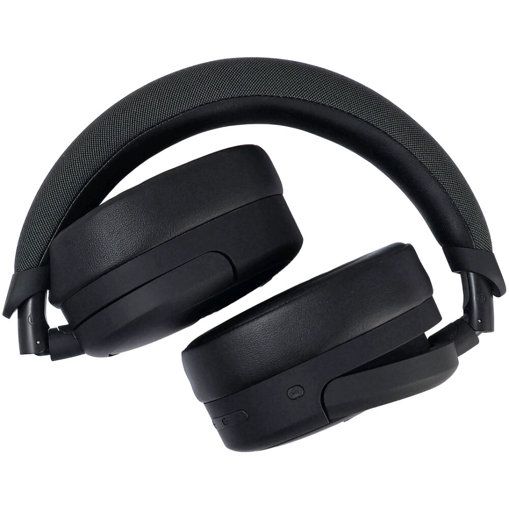 POWERTECH headphones PT-1462, ενσύρματα & ασύρματα, ANC & ENC, 40mm, 300mAh, μαύρα - Image 6