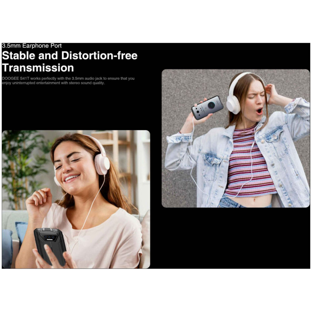 DOOGEE smartphone S41T, 5.5", 4/64GB, 6300mAh, IP68/IP69K, πορτοκαλί - Image 6