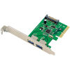 POWERTECH κάρτα επέκτασης PCIe x4 σε 2x USB ST619, 10Gbps, ASM1142