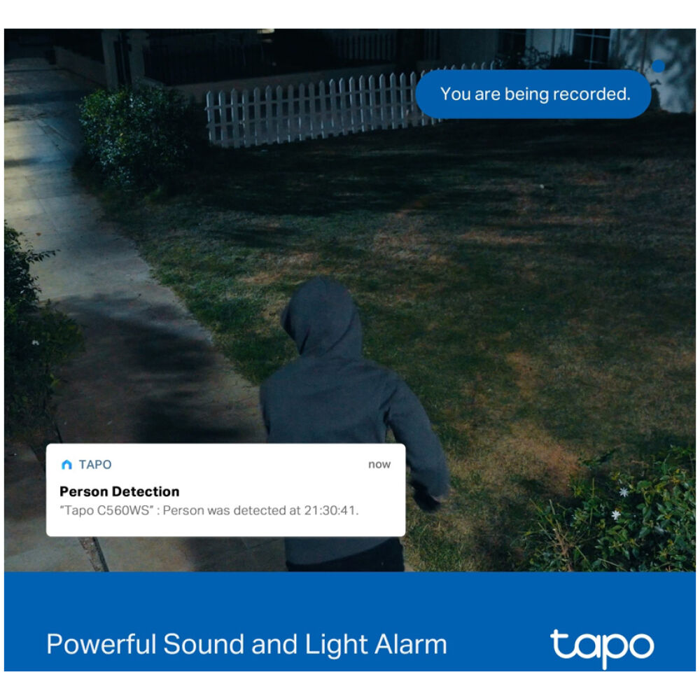 TP-LINK smart camera Tapo C560WS, 4K, IP66, Wi-Fi 6, two-way audio, Ver. 1.0 - Image 6