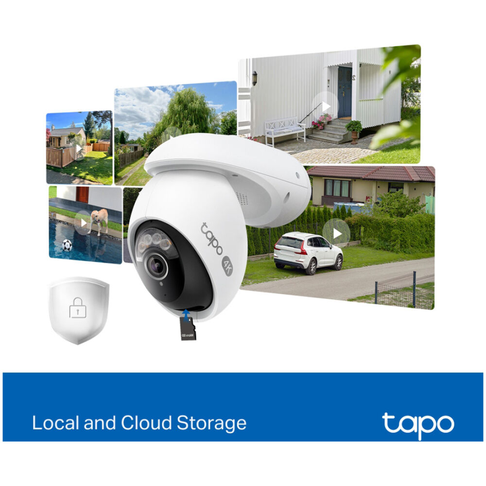 TP-LINK smart camera Tapo C560WS, 4K, IP66, Wi-Fi 6, two-way audio, Ver. 1.0 - Image 7