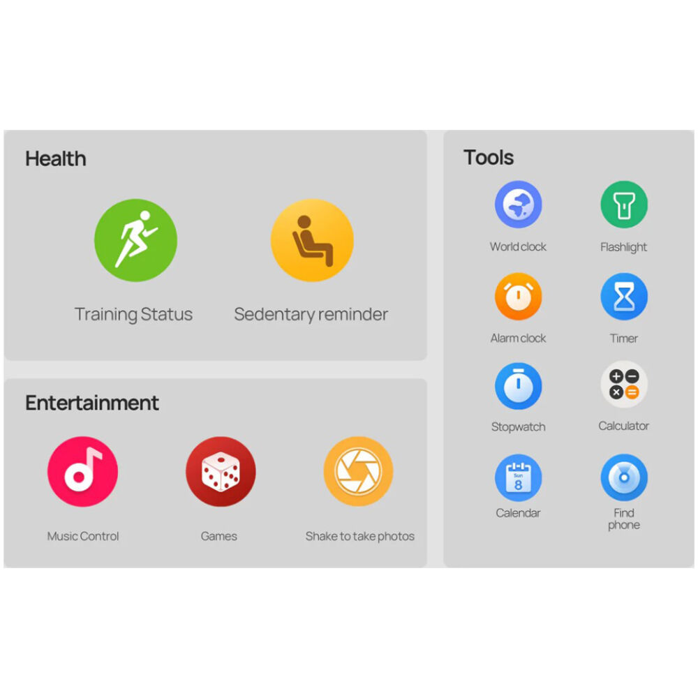 MIBRO smartwatch A3, heart rate, 1.39" IPS, GPS, 2 ATM, γκρι - Image 9