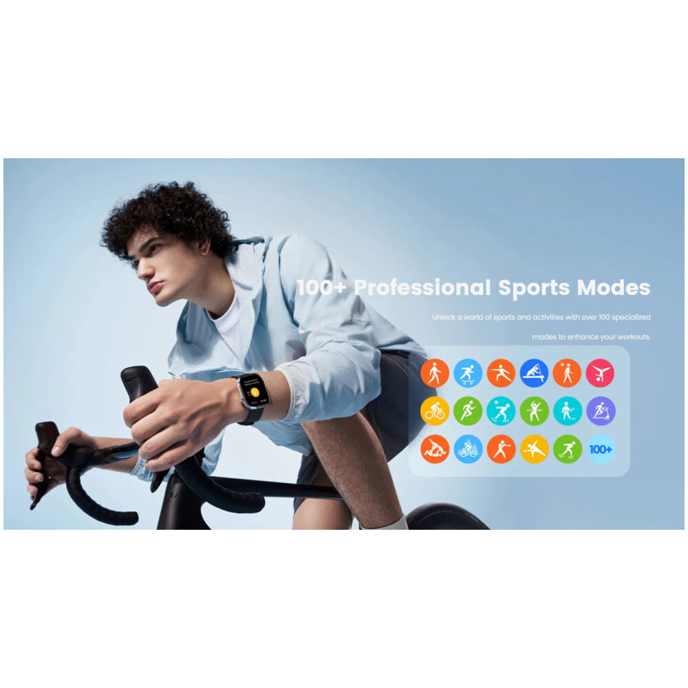 MIBRO smartwatch C4, heart rate, 2.01" TFT, 2 ATM, γκρι - Image 9