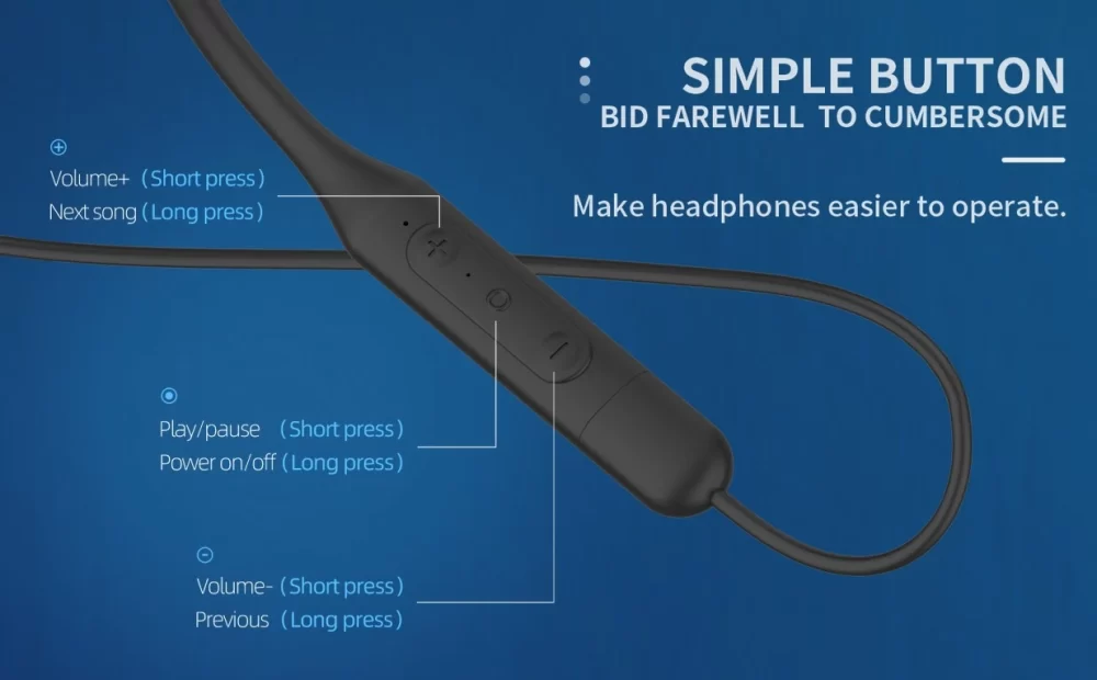 YISON earphones E20, με μαγνήτη, Bluetooth 5.2, 12mm, πράσινα - Image 3