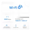 MERCUSYS Mesh Wi-Fi 6 System Halo H80X, 3Gbps Dual Band, 3τμχ, Ver. 1.0 - Image 3