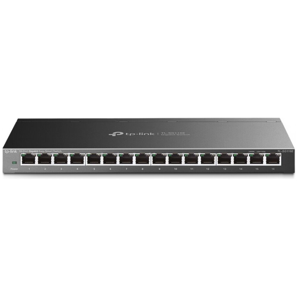 TP-LINK Easy Smart Switch TL-SG116E, 16-Port Gigabit, Ver. 1.2